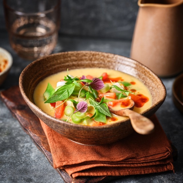 Thaise rode curry met kip