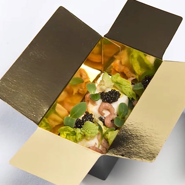 1. Serveer kleine cadeautjes