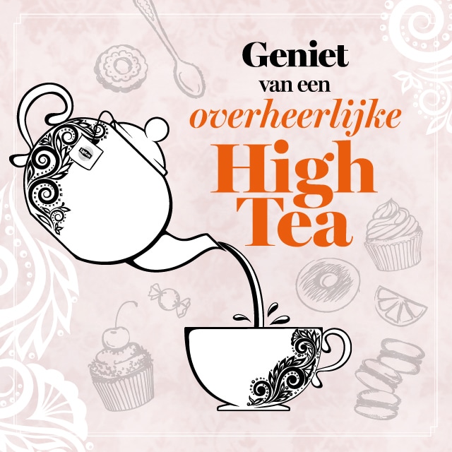 Een geslaagde high tea
