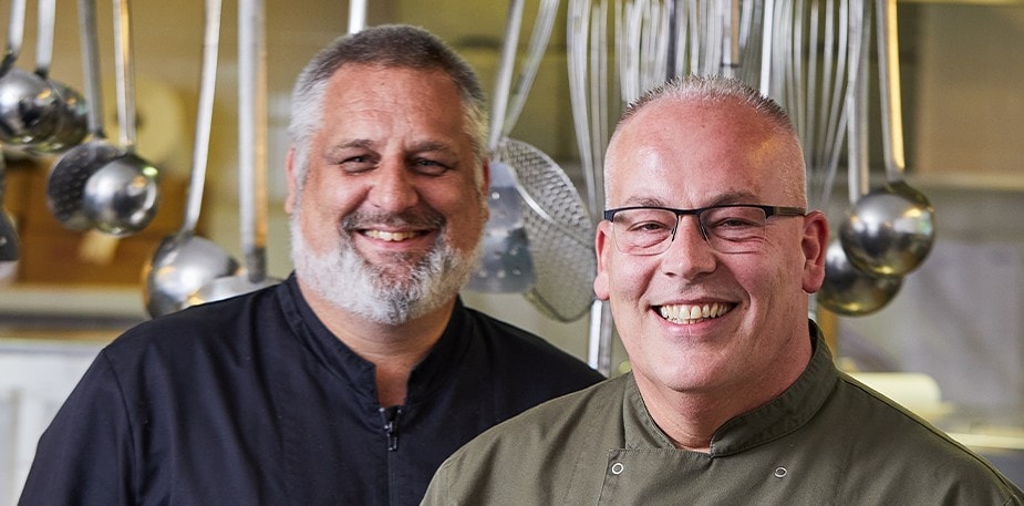 Zorgchef Eric-Jan Koopman en kok Niels van Leeuwen over de kracht van aandacht