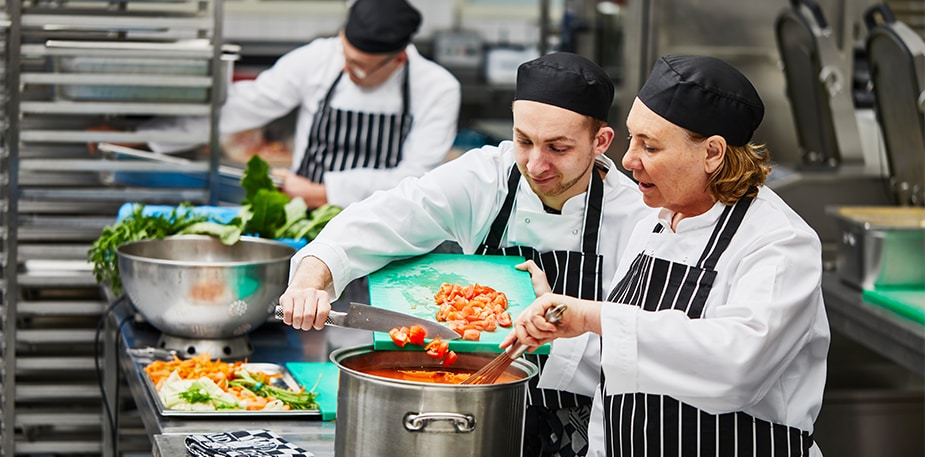 chef, zorg, keuken chef, zorg, keuken