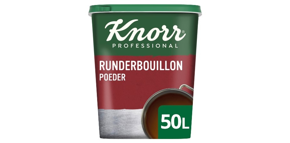 Knorr Runderbouillon Authentiek Poeder opbrengst 50L