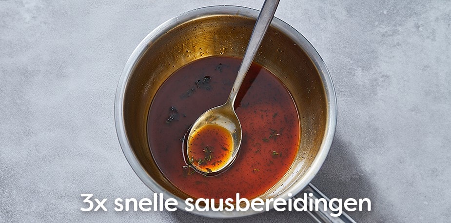 Chef Edwin maakt 3 sauzen met Knorr Professional Demi-Glace