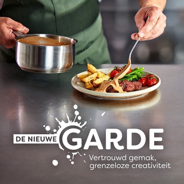 Knorr Professional Garde d’Or sauzen activeren jouw creativiteit