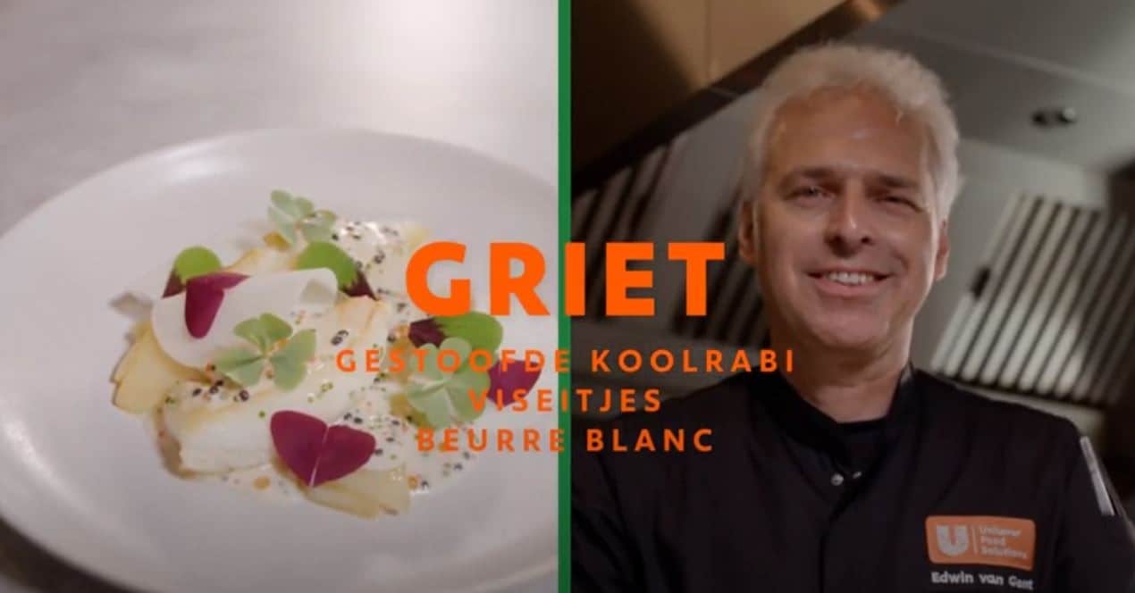 Receptvideo: Griet met gestoofde koolrabi
