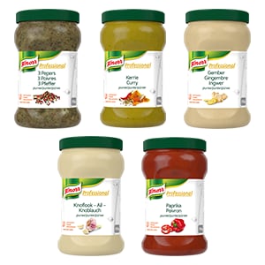 Vrij van kunstmatige smaakversterkers en kleurstoffen