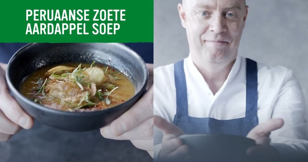 Knorr Professional - Peruaanse zoete aardappel soep