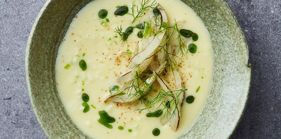 Zo serveer je soep in het voorjaar