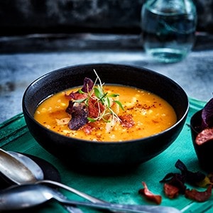 Peruaanse Zoete Aardappelsoep 