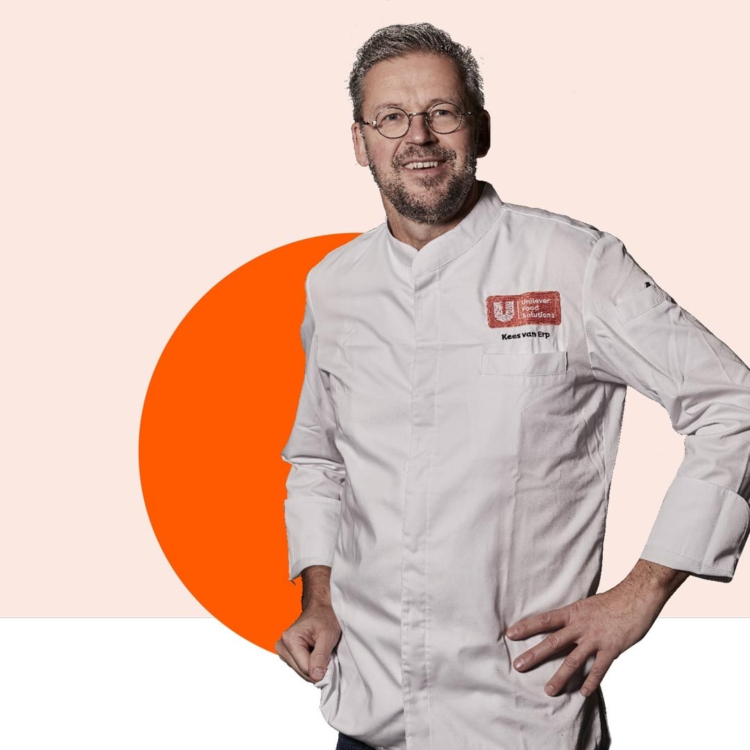 "Je menu trendy en inspirerend houden, dat is iets waar je als chef druk mee bezig bent. En dat is tegenwoordig nog een grotere uitdaging."