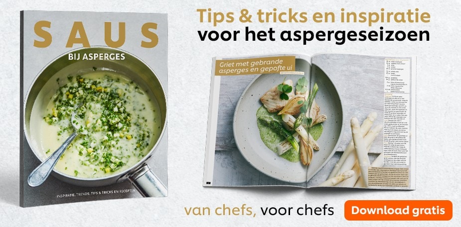 Saus bij asperges