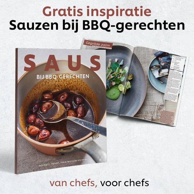 Saus bij BBQ-gerechten