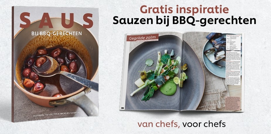 Saus bij BBQ-gerechten