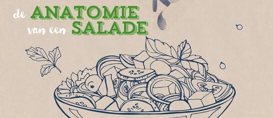 De anatomie van een salade 