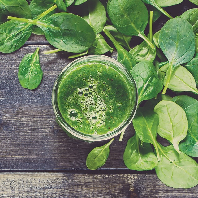 De donkergroene salade trend