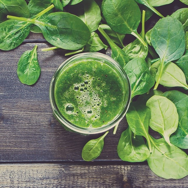 De donkergroene salade trend