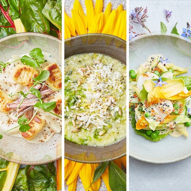 Stel jouw ultieme voorjaarsmenu samen (met vis, vlees & vega) 