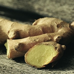 Match 5: rodekool en gember