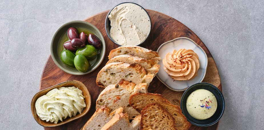 Serveer een smakelijke boter die past bij het seizoen