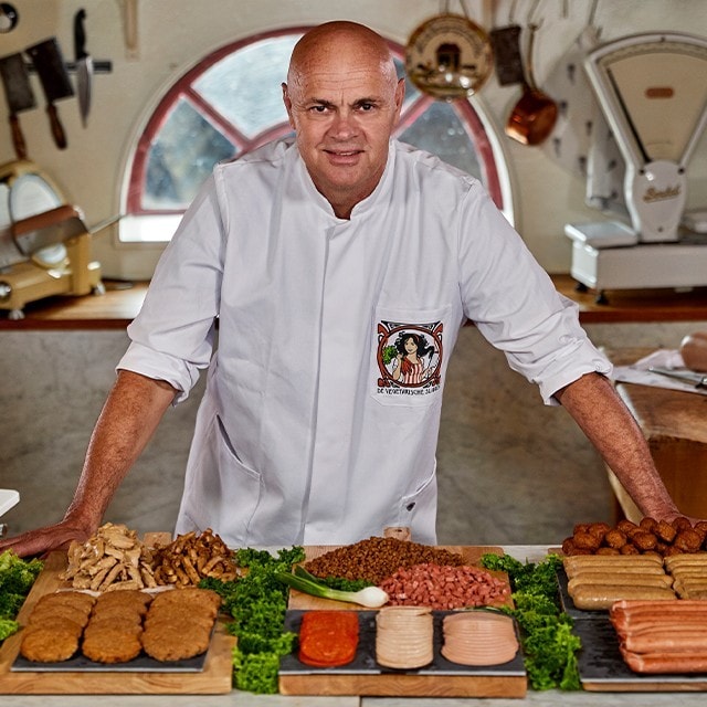 Vegetarisch vlees is de toekomst 