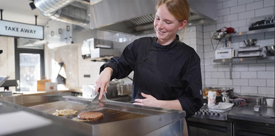 De Raw NoBeef Veganistische Burger bij BJÖRNBURGERS