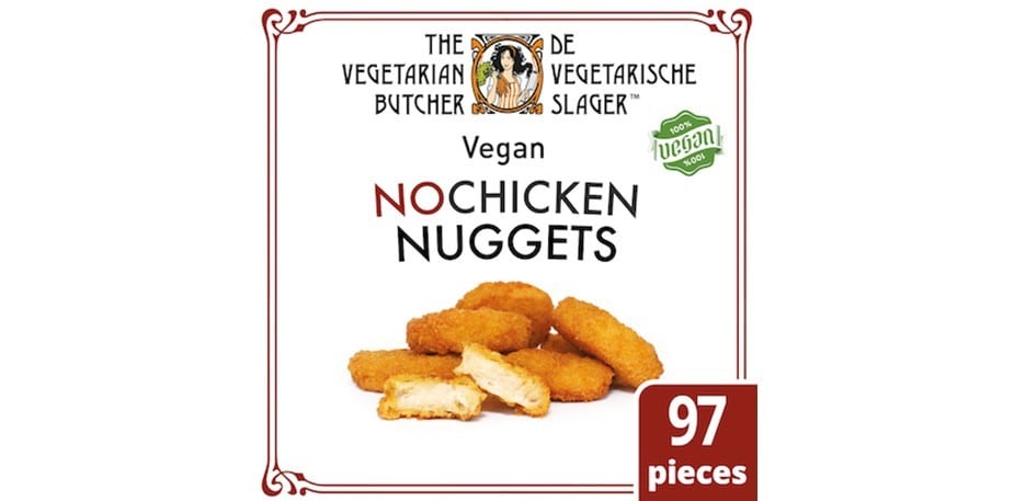 De Vegetarische Slager NoChicken Veganistische Kipnuggets 1,75 kg