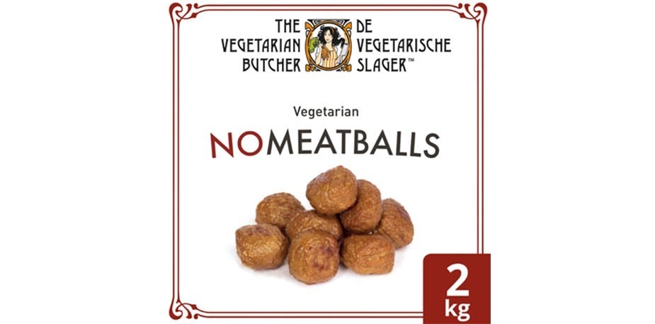 De Vegetarische Slager NoMeatball Veganistische Gehacktbal Klein 2 kg