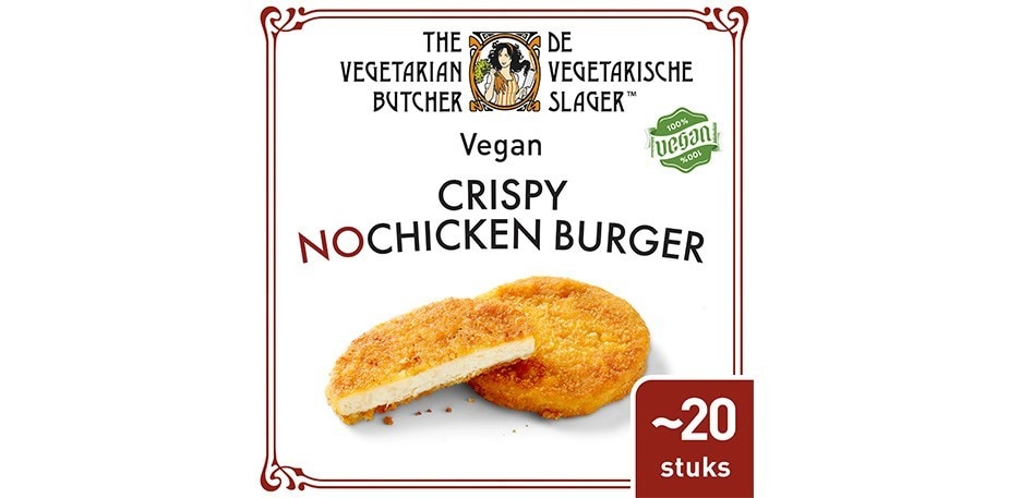 De Vegetarische Slager NoBeef Veganistische Runderstuckjes Kant en Klaar 2x1kg