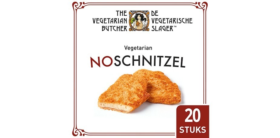De Vegetarische Slager NoSchnitzel Veganistische Schnitzel ~20x90g
